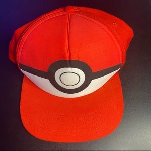 Pokemon Pokeball Youth Kids OSFM Snapback Hat Cap 2021 Nintendo Game Freak New